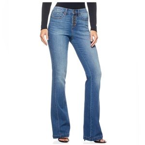 Sofia Vergara Button Fly ‘Melissa’ Flair Jean Size 16